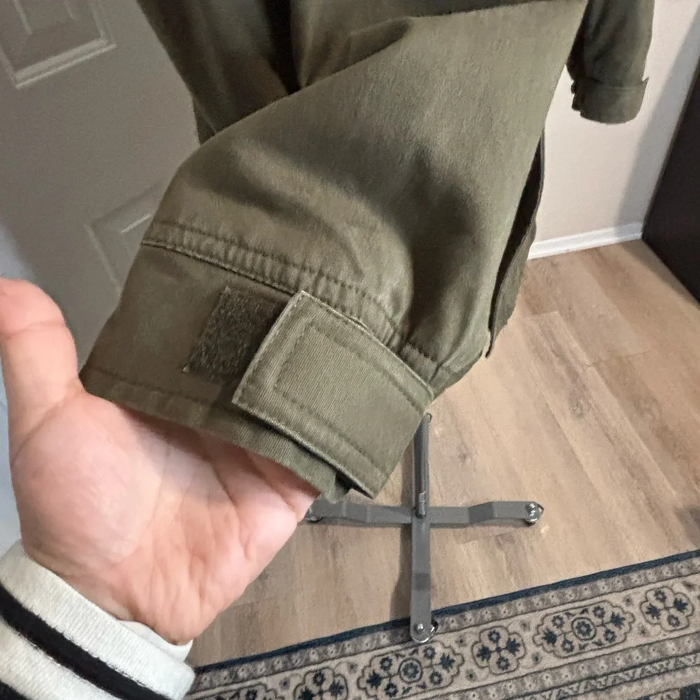 J. Crew Men's Green Military Jacket